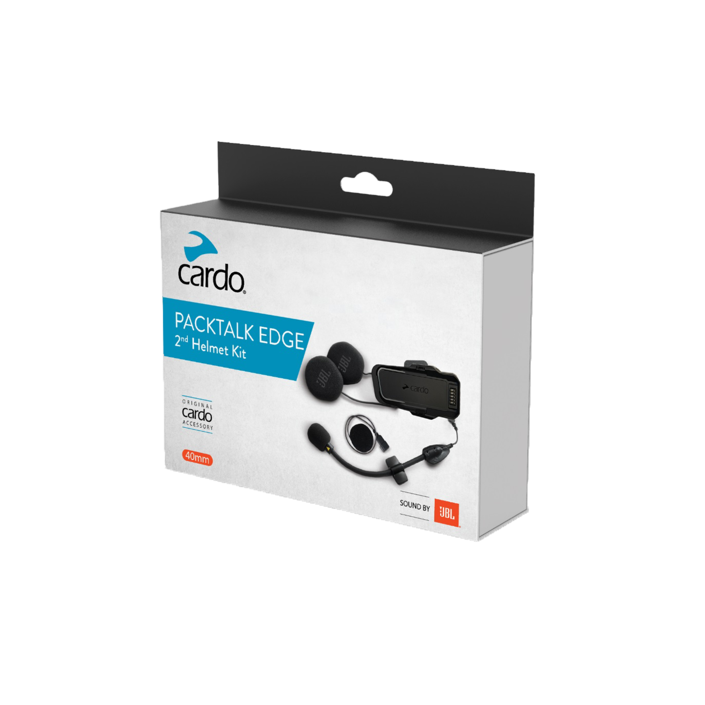 Cardo PACKTALK Pro/Edge 2nd Helmet Kit with 40mm JBL Audio