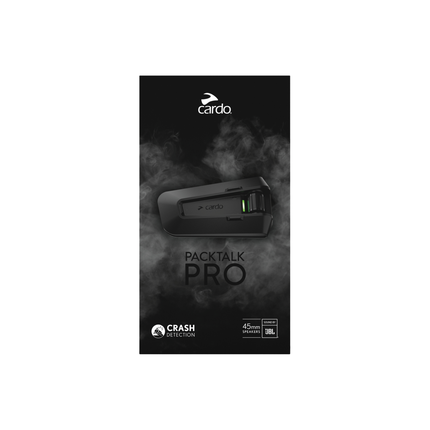Cardo PACKTALK PRO Single Bluetooth Helmet Communication System