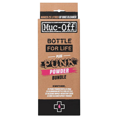Muc-Off Bottle For Life Punk Powder Bundle