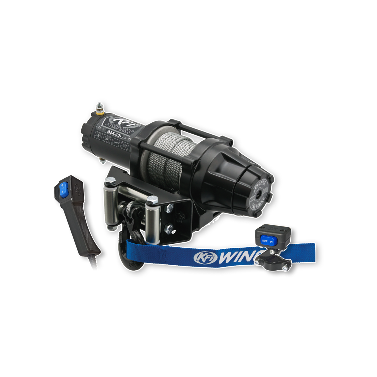 KFI 2,500 lb. Assault Series ATV/UTV Winch