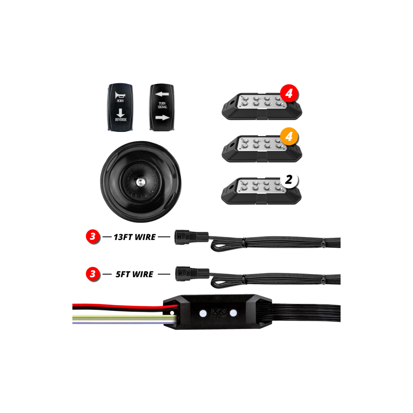 XK Glow Plug-and-Play Turn Signal Kits | Standard, Advanced & Pro Options