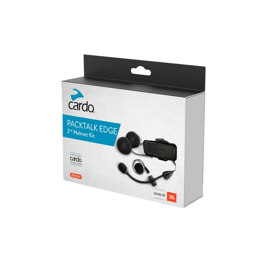 Cardo PACKTALK Pro/Edge 2nd Helmet Kit with 40mm JBL Audio