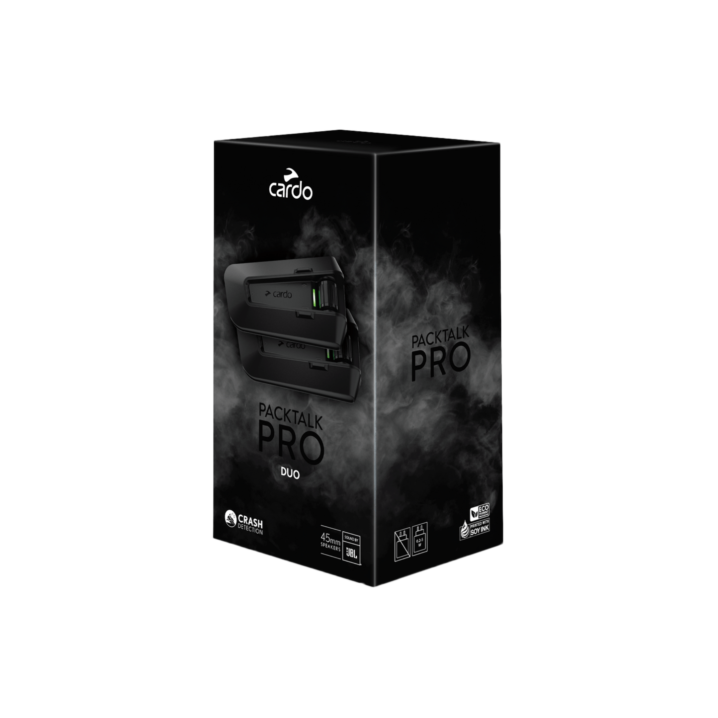 Cardo PACKTALK PRO DUO Helmet Communication System – 45mm JBL –