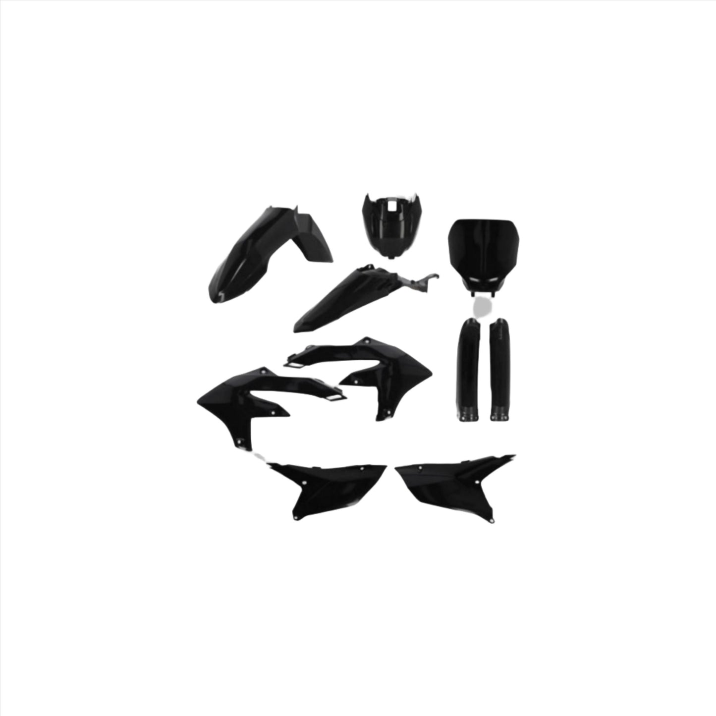 Acerbis Full Plastic Kit With Tank Cover for Yamaha YZ250F (2024-2026) - Complete Bodywork Set