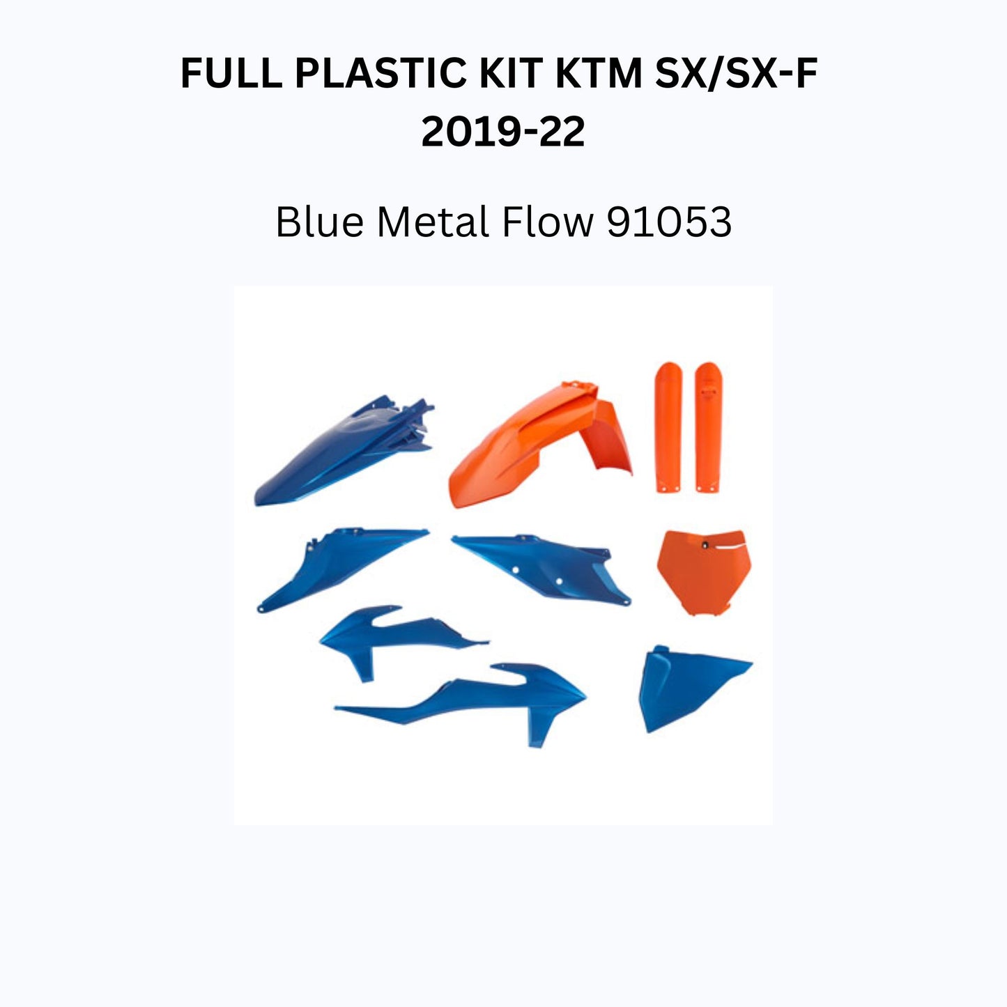 Polisport Plastic Kit- KTM '19-'22