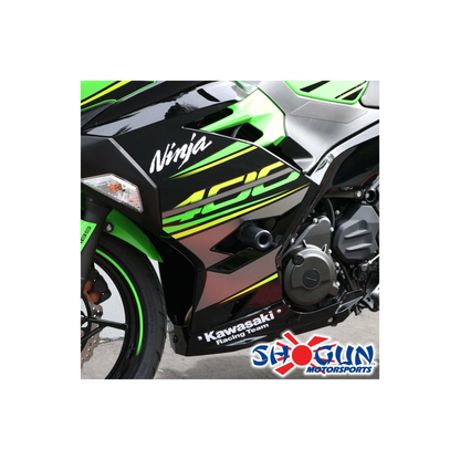 Shogun Motorsports Complete Slider Kit | Frame, Bar End & Swingarm Protection - Kawasaki
