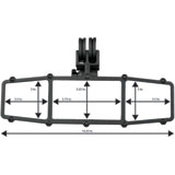 ATV-UTV TEK Elite Series Rearview UTV Mirror