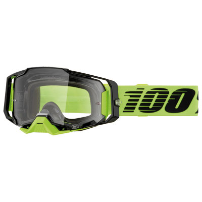 100% Armega Goggle Neon Yellow Frame