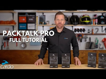 Cardo PACKTALK PRO DUO Helmet Communication System – 45mm JBL