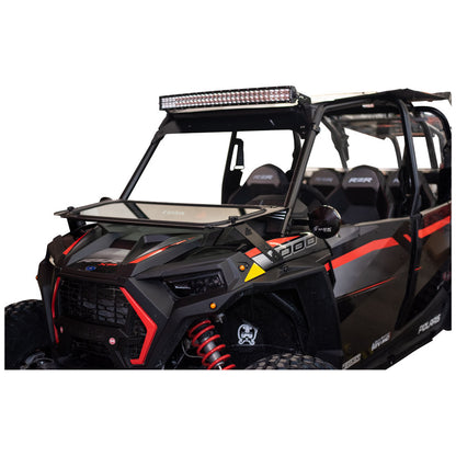 Tusk UTV Folding Glass Windshield with Wiper - Fits Polaris RZR XP 1000 & Turbo (2019-2023) - Part# 1904590020