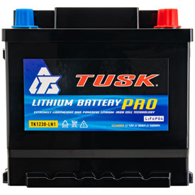 Tusk Lithium Pro Battery TK1230-LN1 for Polaris UTVs & RZR Models (2011–2026)