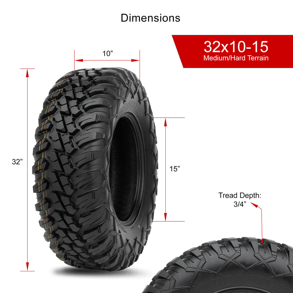 Tusk Terrabite Radial ATV/UTV Tire